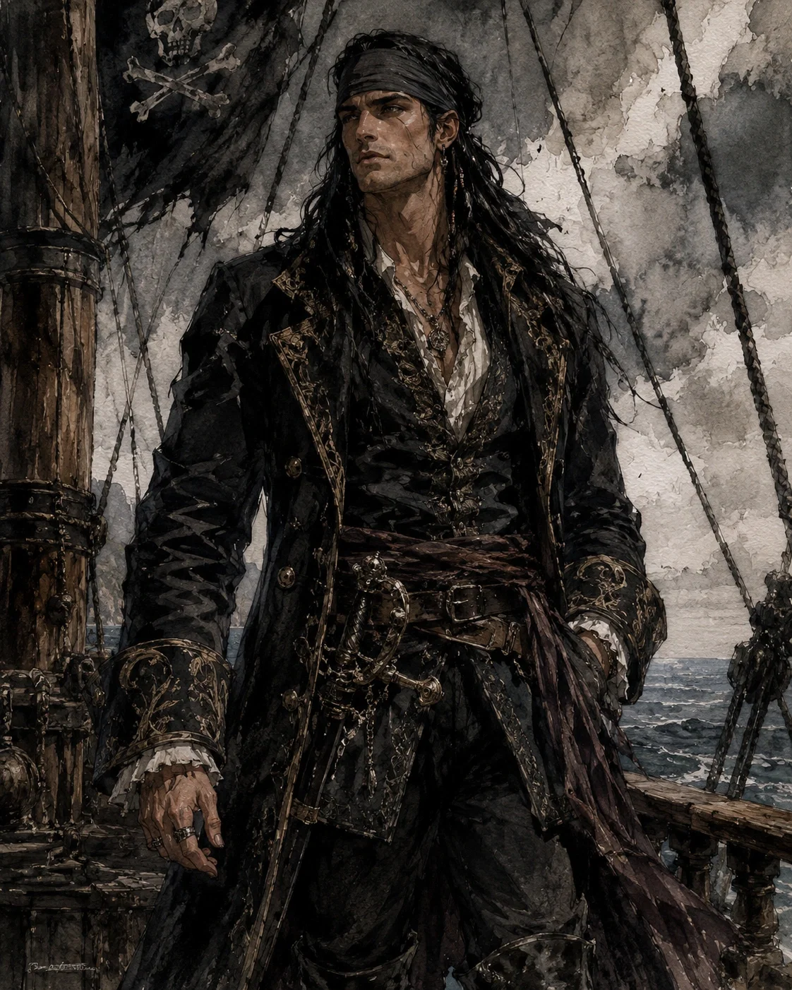 Claude Harlan/The Pirate Captain
