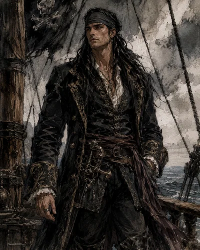 Claude Harlan/The Pirate Captain