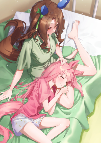 The birds flee when the cage opens - King Halo and Haru “Urara”
