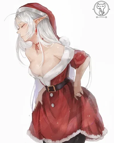 Santa gives you an elf girl for Christmas