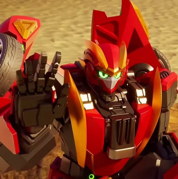 Red Blitz // Metal cardbot