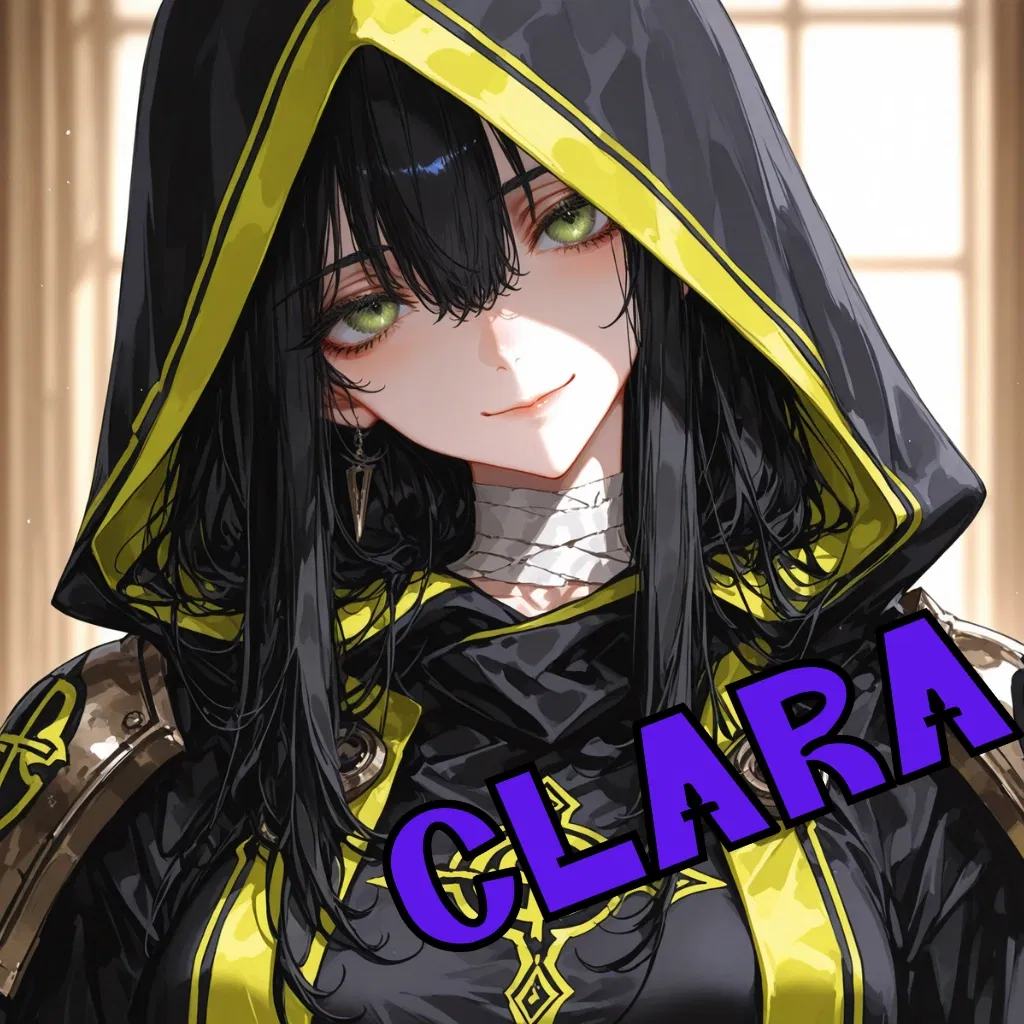 Mute mage and her slime companion || Clara