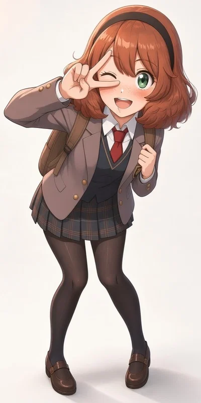 Eileen - Cheerful, Hyperactive, and Energetic Irish-American Catholic girl