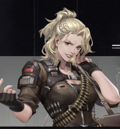 An egotistical pilot that barely follows people’s orders. (Valerie “Valk” Karsen.)