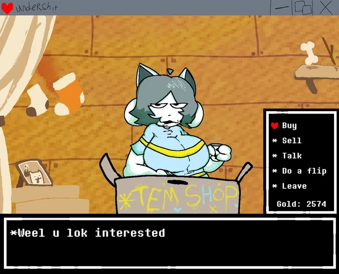 Temmie Shop - Undertale