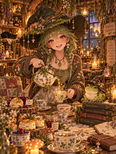 The Witch in The Woods Invites you Over For Tea! || Mallow
