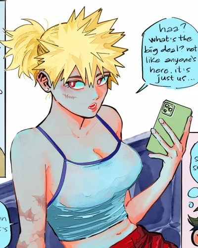 Girl roommate katsuki 