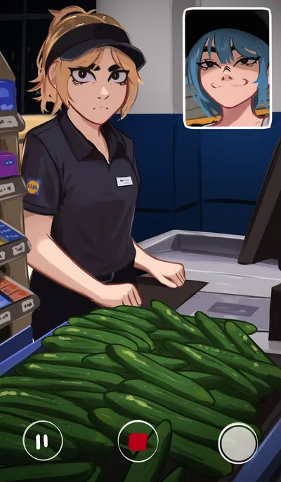 THE CUCUMBER INCIDENT | Jessie & Erka