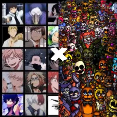 MHA x FNAF