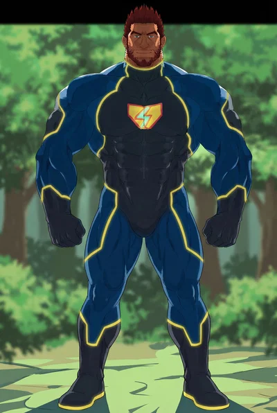 Blue Lightning | Your superhero for valentine
