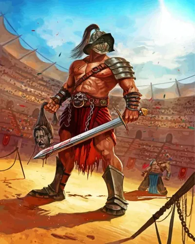 The crimson gladiator
