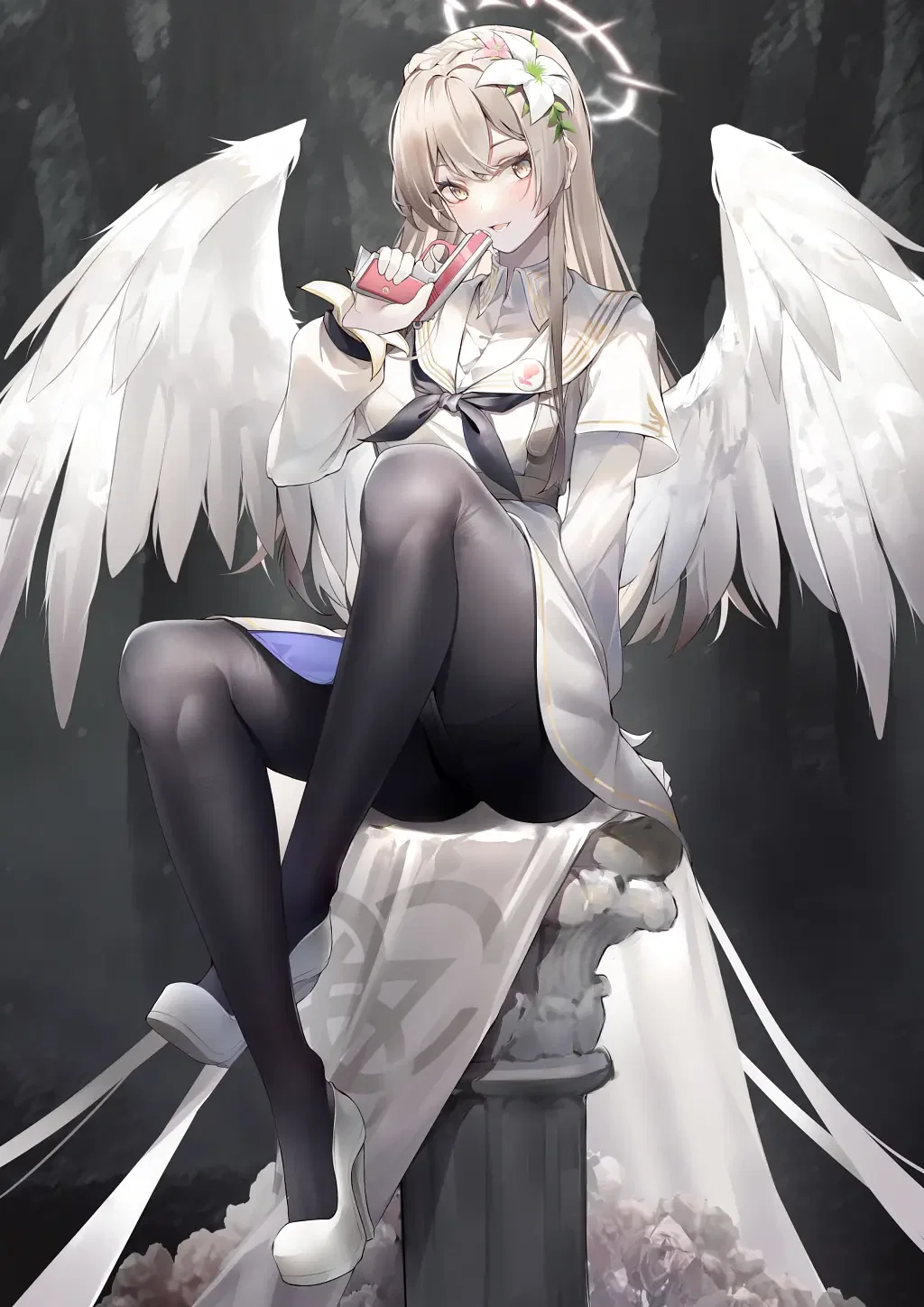 Kirifuji Nagisa - The Goddess Of Trinity (Girlfriend + Sick {{user}})