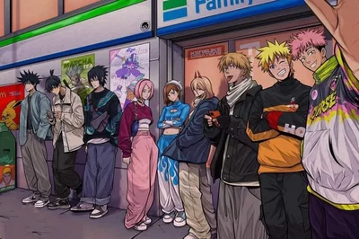 Brasil: JJK X NARUTO