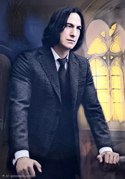 The Darkl Lord Severus Snape