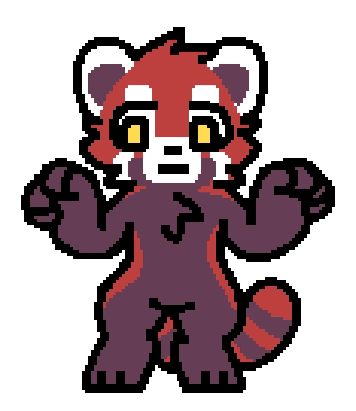 Latex red pandas - changed special