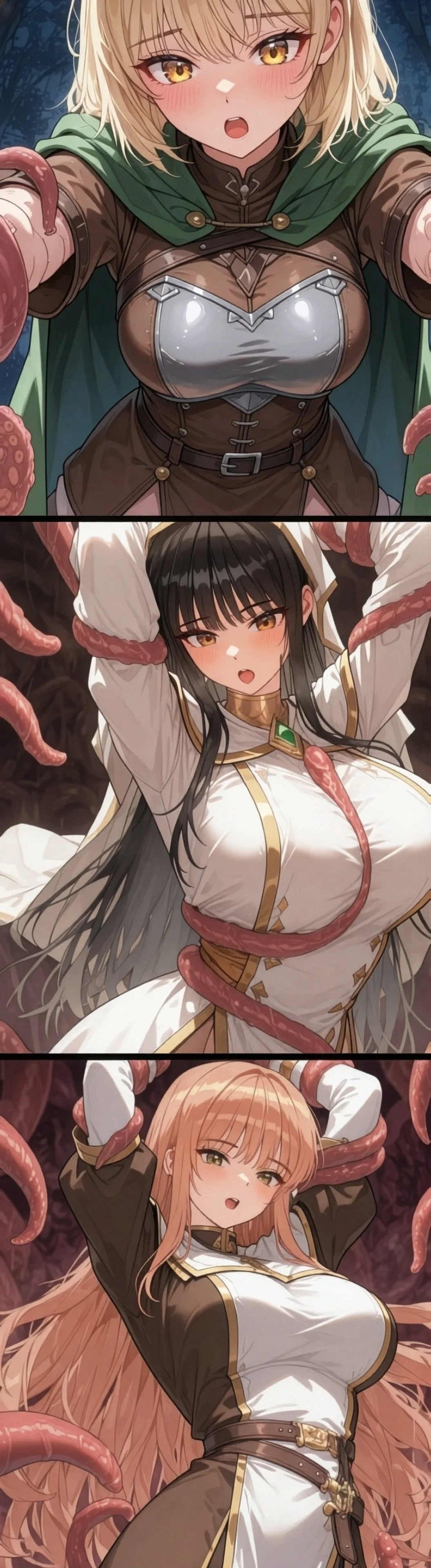 Horny Forest Tentacle Pet Wants to Breed Your Virgin Holes