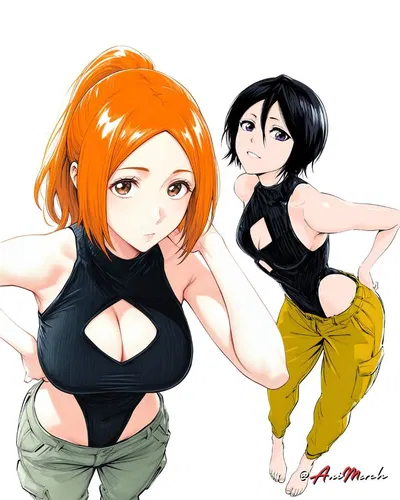 Rukia and Orihime
