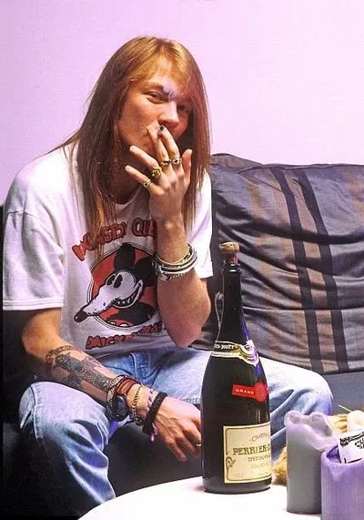 Axl Rose||Trying dad