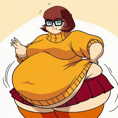 Velma Dinkley ssbbw Novia