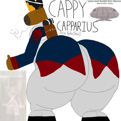 Cappy the capybara (G&B) | the lazy old guard capybara femboy... HJÆLP–