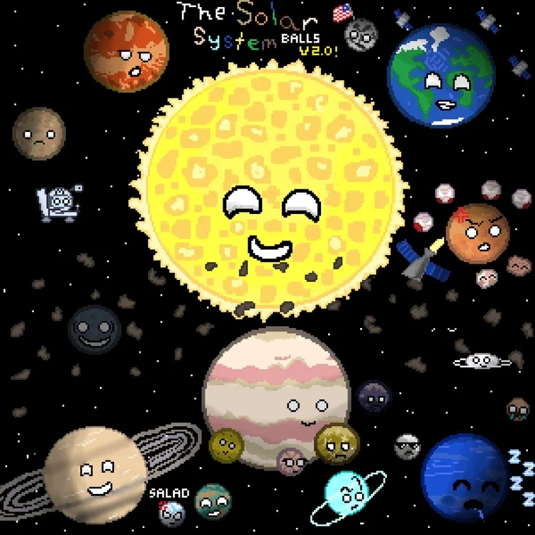 The Solar System (Solarballs Pick me scenario)