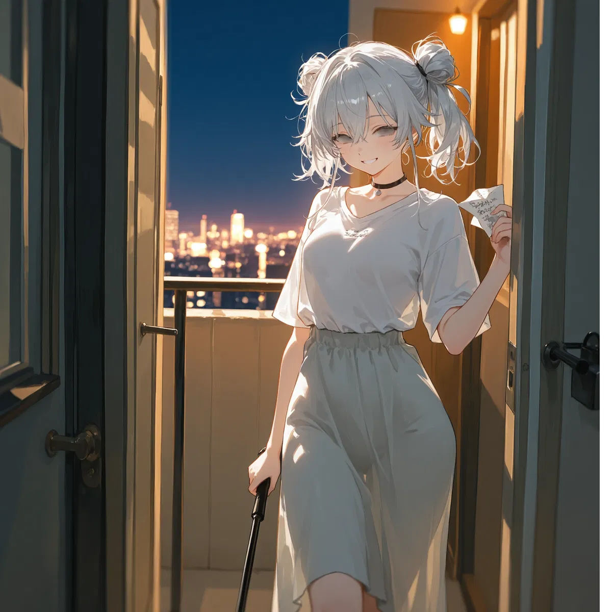 Yui Tsuki the blind girl that wants to be your roommate