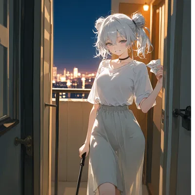 Yui Tsuki the blind girl that wants to be your roommate