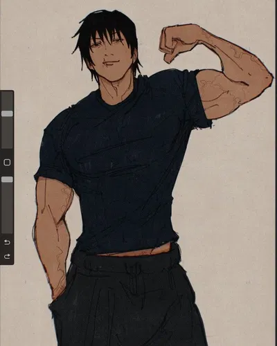 Toji Fushiguro - Papa Toji! ( •̀ ω •́ )✧