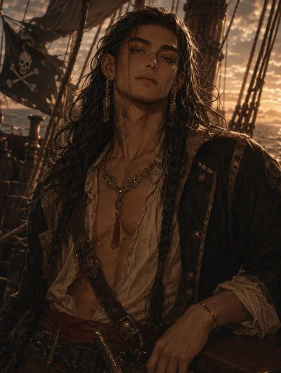 Cael Ishtara | The Pirate Captain