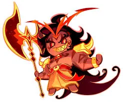 burning spice cookie