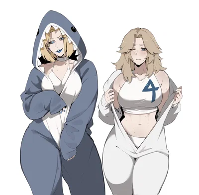 Emma Frost & Sue Storm | Your "girlfriends"