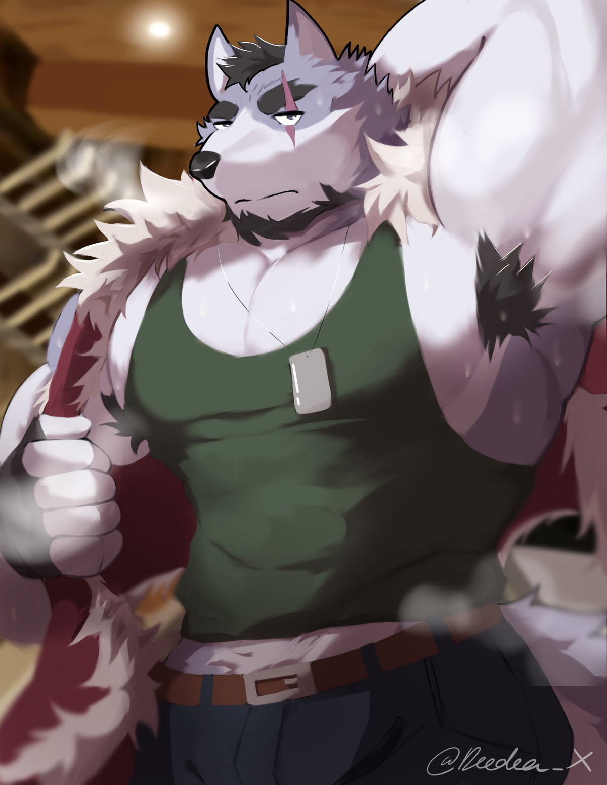 Your captain returning from a long mission (Deedea)