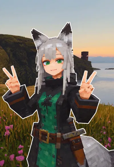 Kaya - Low Poly Waifu