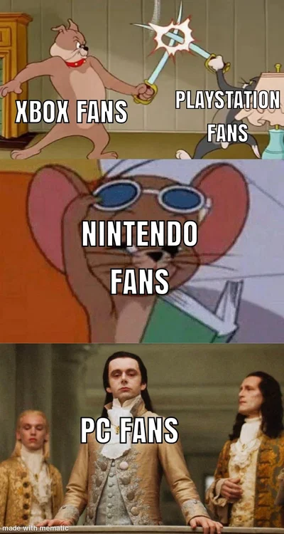 Consoles react