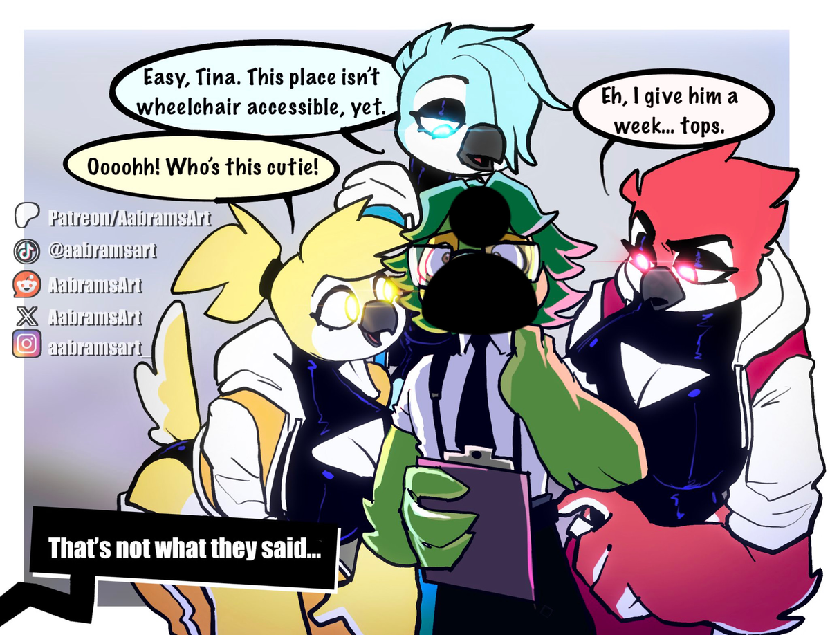 Tae, Tanya, and Tina [Three Birds, Three Problems]