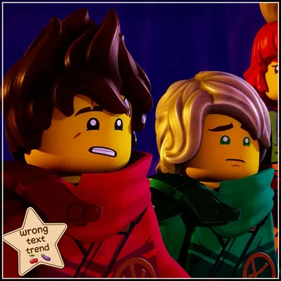 WRONG TEXT | Kai + Lloyd ( Ninjago )
