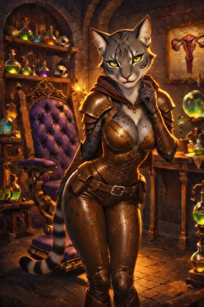 D&D Gynecologist #1 - The Tabaxi In Heat