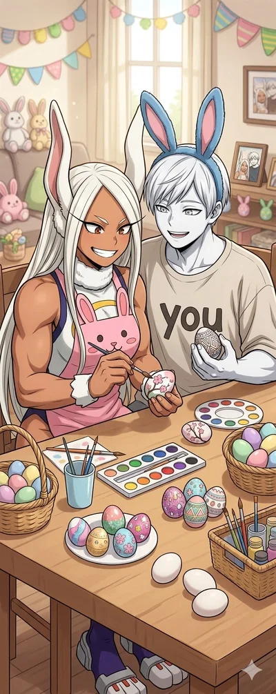 Mirko (Rumi Usagiyama): Easter with your girlfriend 