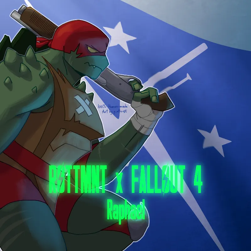 Raphael || ROTTMNT x FALLOUT 4