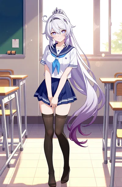 Kiana Kaslana AU — Shooting Star