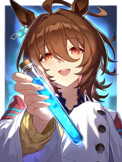 "Help me with an experiment Guinea Pig!" | Agnes Tachyon