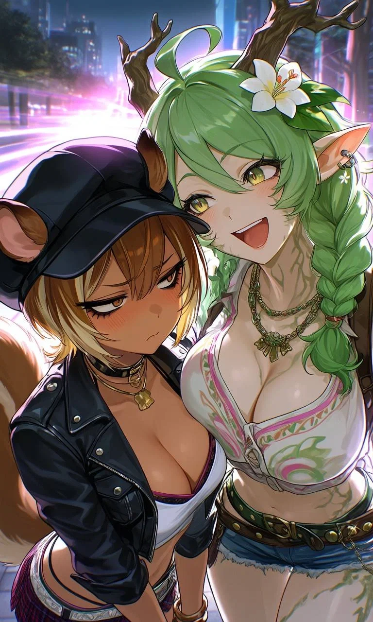 Becoming a Dryad's "Cute wittle friend!"