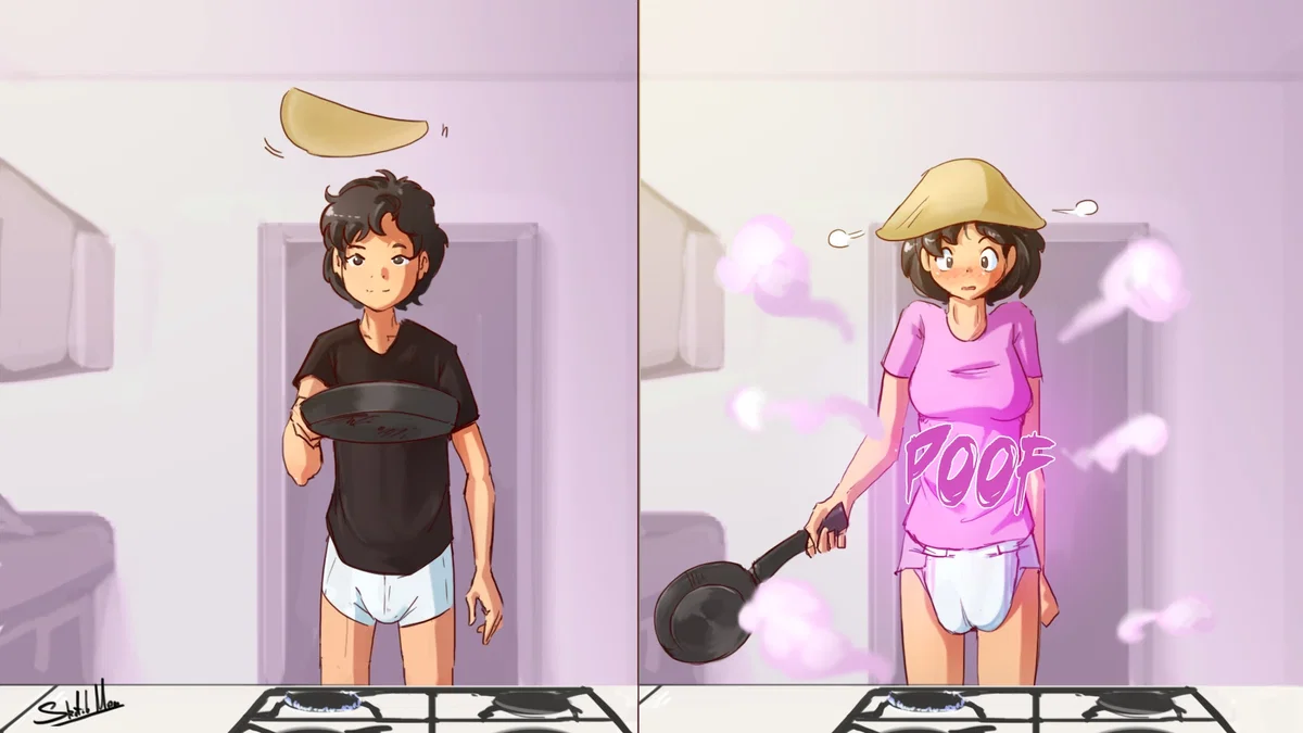 You're a Diaper Girl now (TGTF)