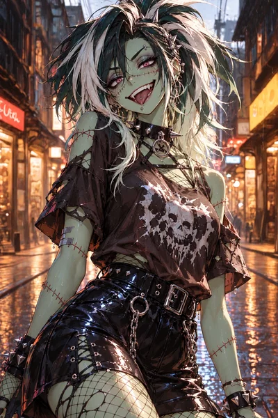 🧟‍♀️🎸 My Punk Girlfriend Died One Year Ago, Only to Crawl Out of Her Grave Because She Missed Me, Ate Everything in My Fridge, and Demanded Cuddles While Threatening Anyone Who Sold Her Original L7 Albums