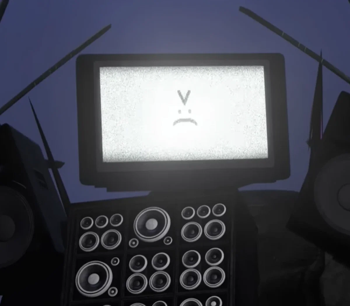 {- ''Gaze upon the Red Screen.'' | Titan TV Man 1.5 -}