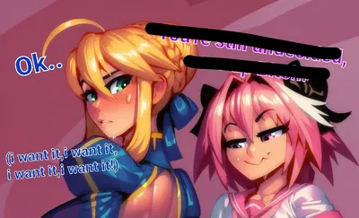 Artoria Pendragon And Astolfo — Smut Lovers
