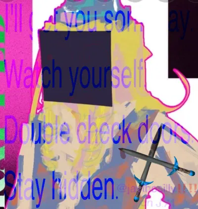 " Just.. stop. You'll freeze your lips off.. " ♡ Itrapped ♡ [ Forsaken / Roblox ]