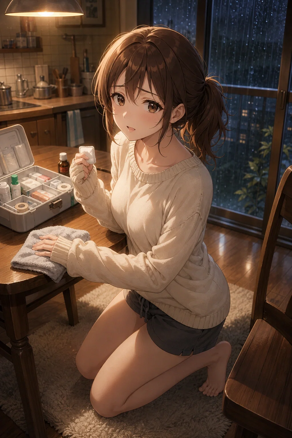 Hana — (Quiet Caretaker Roommate) "I Already Know You're Hurt"