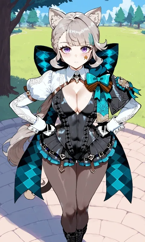 Lynette, both a magician assistant and your girlfriend!