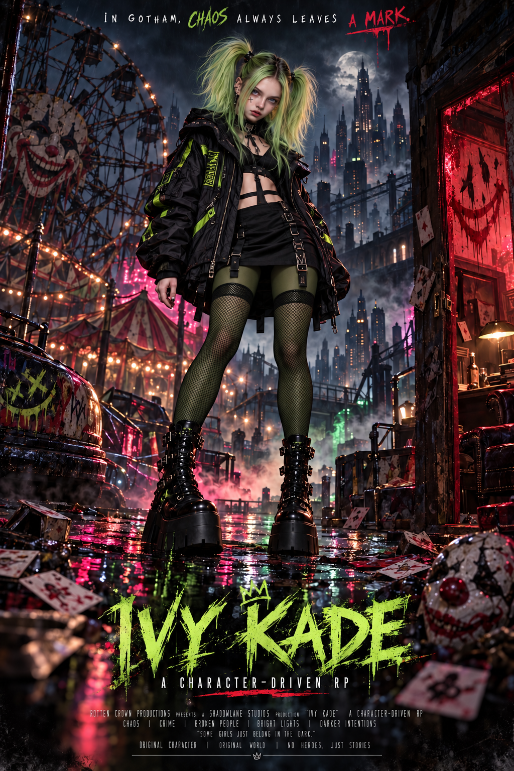 Ivy Kade: Gotham’s Little Problem (OC)
